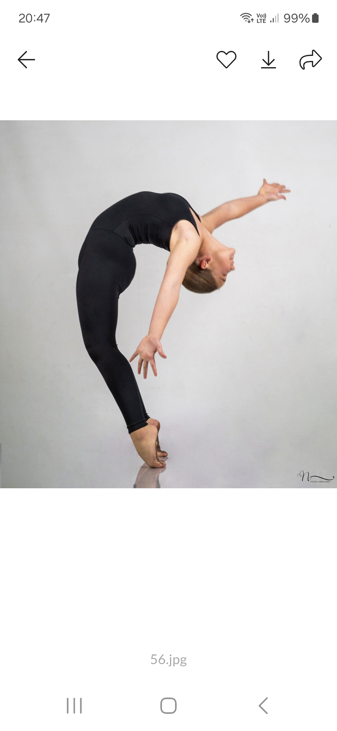 Non Sleeve Full Length Unitard - Image 2