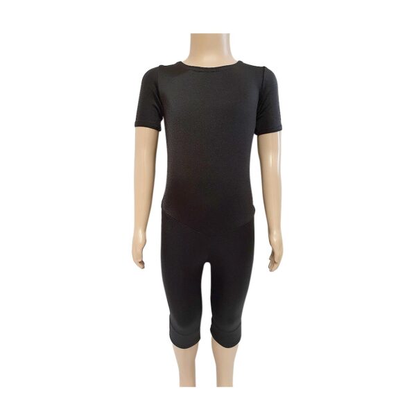 Cap Sleeve 3/4 Unitard - Image 2