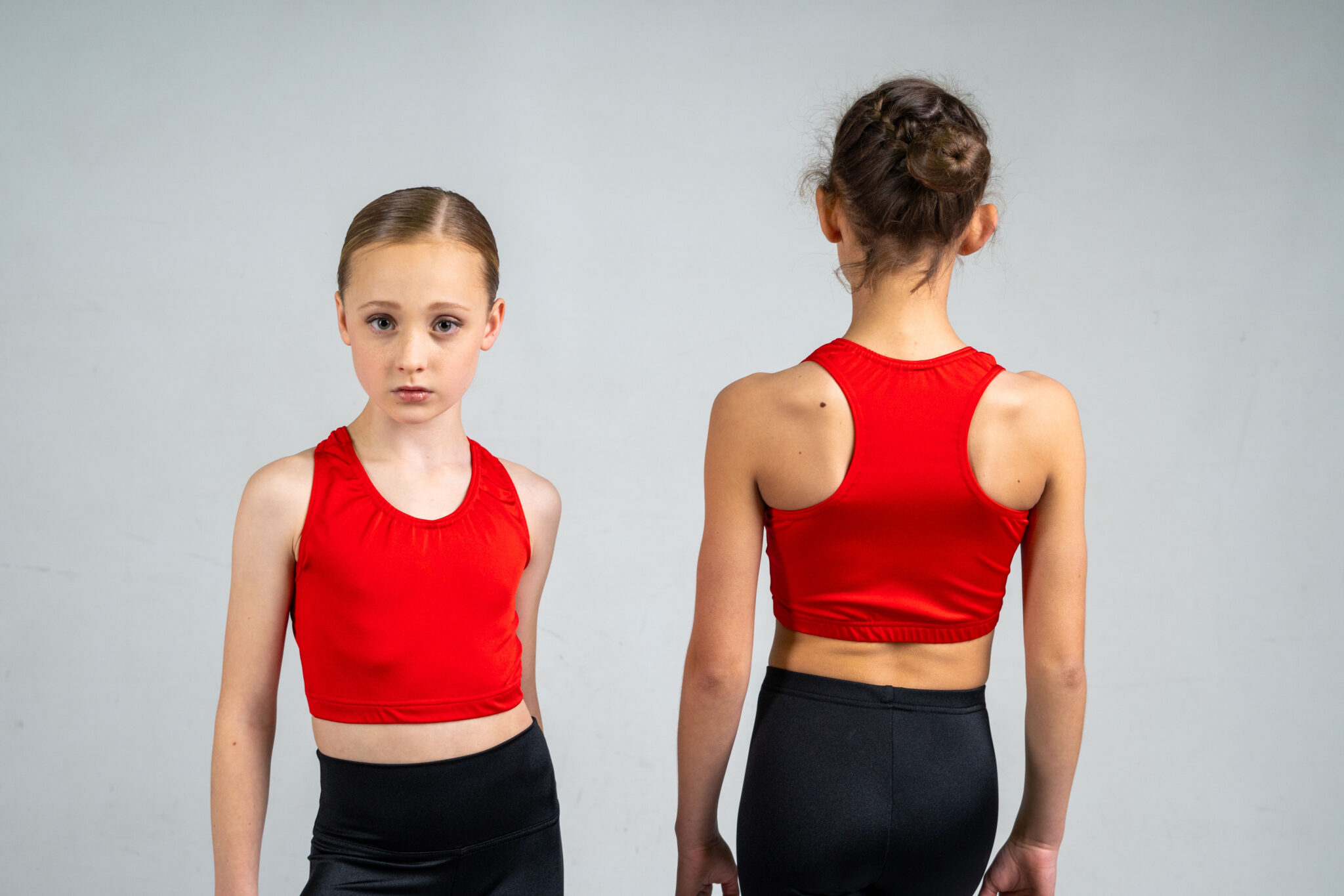 Broad Racer Back Crop Top