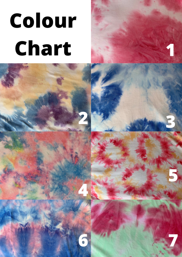 Tie-dye Cropped Hoodies - Image 8