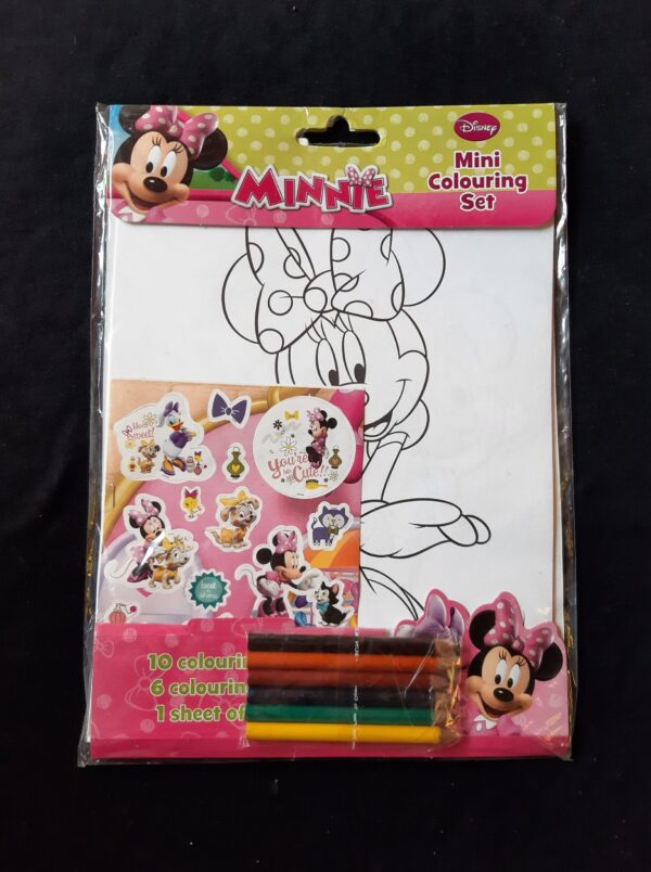 Minnie Mouse Colouring In & Sticker Book